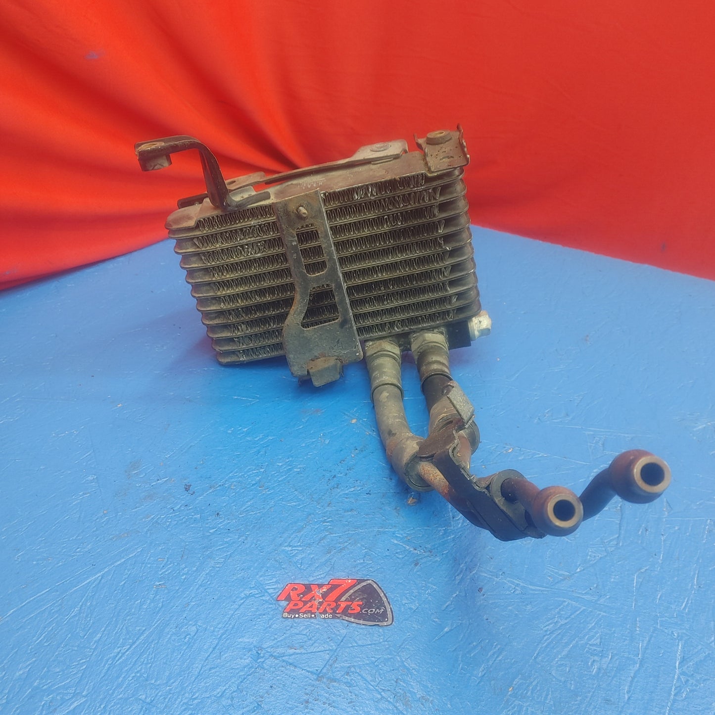 LHD, RHD Oem Left Side Oil Cooler N3A1 02400 1431 RX7 RX-7 FD FD3S 13B-REW 92 - 02 FD FD3S 13B-REW SH4B9/1