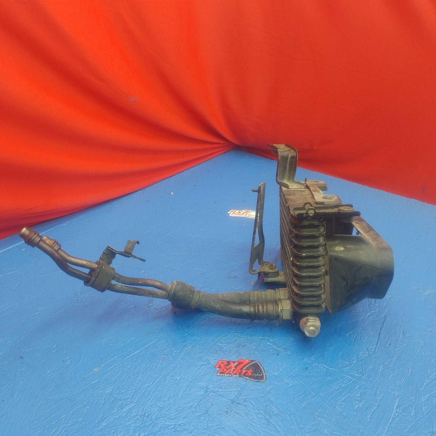 LHD, RHD Oem Left Side Oil Cooler N3A1 02400 1431 RX7 RX-7 FD FD3S 13B-REW 92 - 02 FD FD3S 13B-REW SH4B9/1