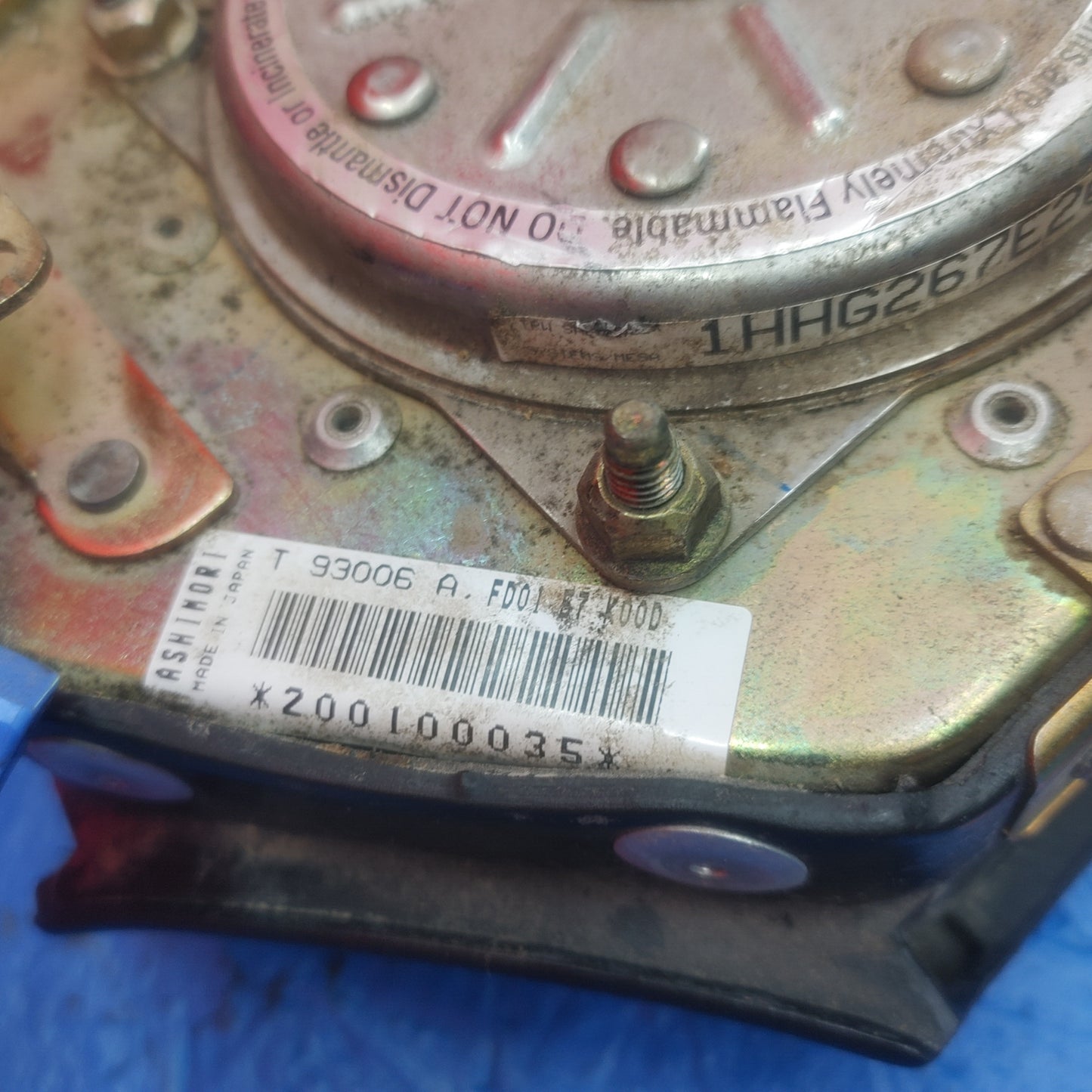 LHD, RHD Genuine Oem Steering Wheel Center  RX7 RX-7 FD FD3S 13B-REW 92 - 02 FD FD3S 13B-REW SH4B11/12