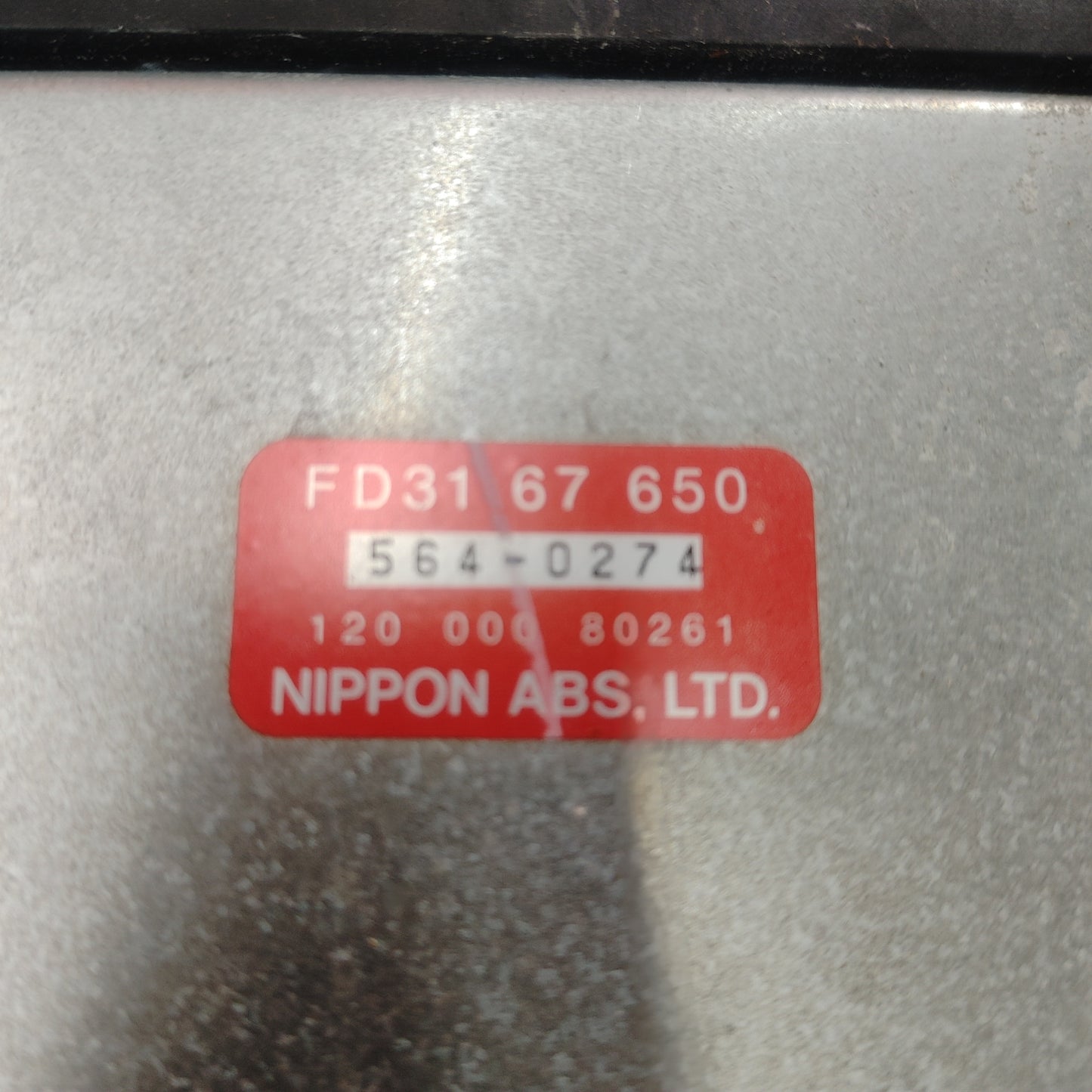 LHD, RHD Jdm Series 7 Abs Control Module FD31 67 650 RX7 RX-7 FD FD3S 13B-REW 92 - 02 FD FD3S 13B-REW SH4B11/18