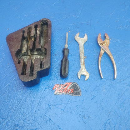 LHD, RHD Small Spare Tire Tool Holder Kit FD01 69 65X RX7 RX-7 FD FD3S 13B-REW 92 - 02 FD FD3S 13B-REW SH4B11/24
