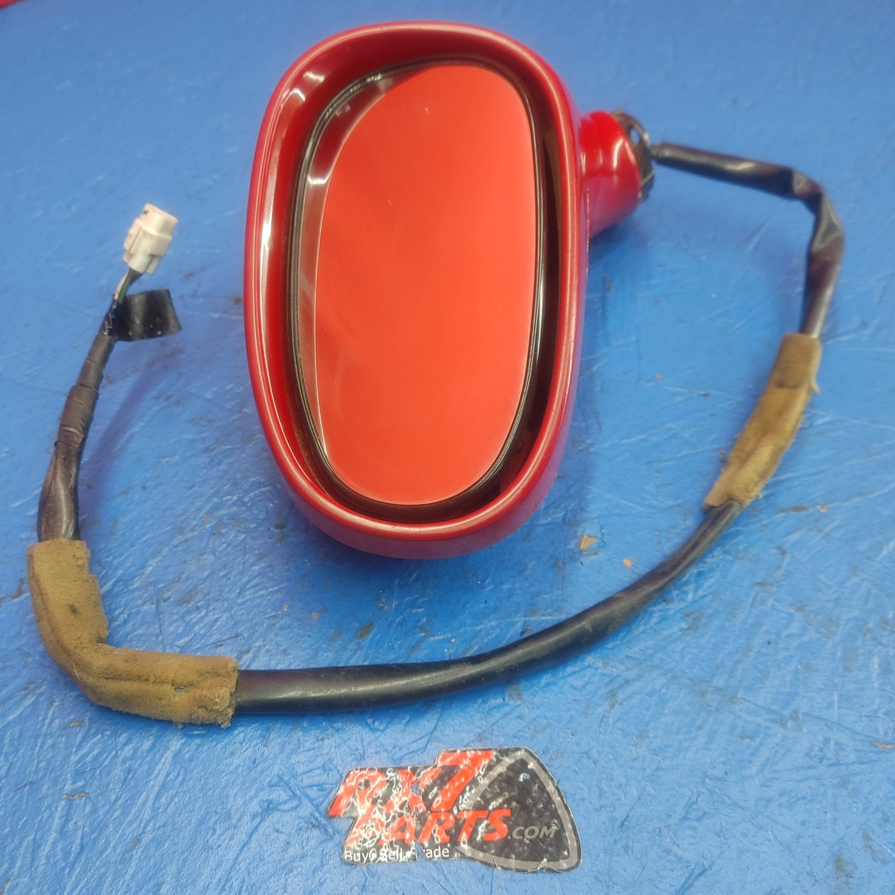 LHD, RHD Left Hand Lh Driver Side Mirror Red With No Base  RX7 RX-7 FD FD3S 13B-REW 92 - 02 FD FD3S 13B-REW SH4B15/2 - RX7Parts