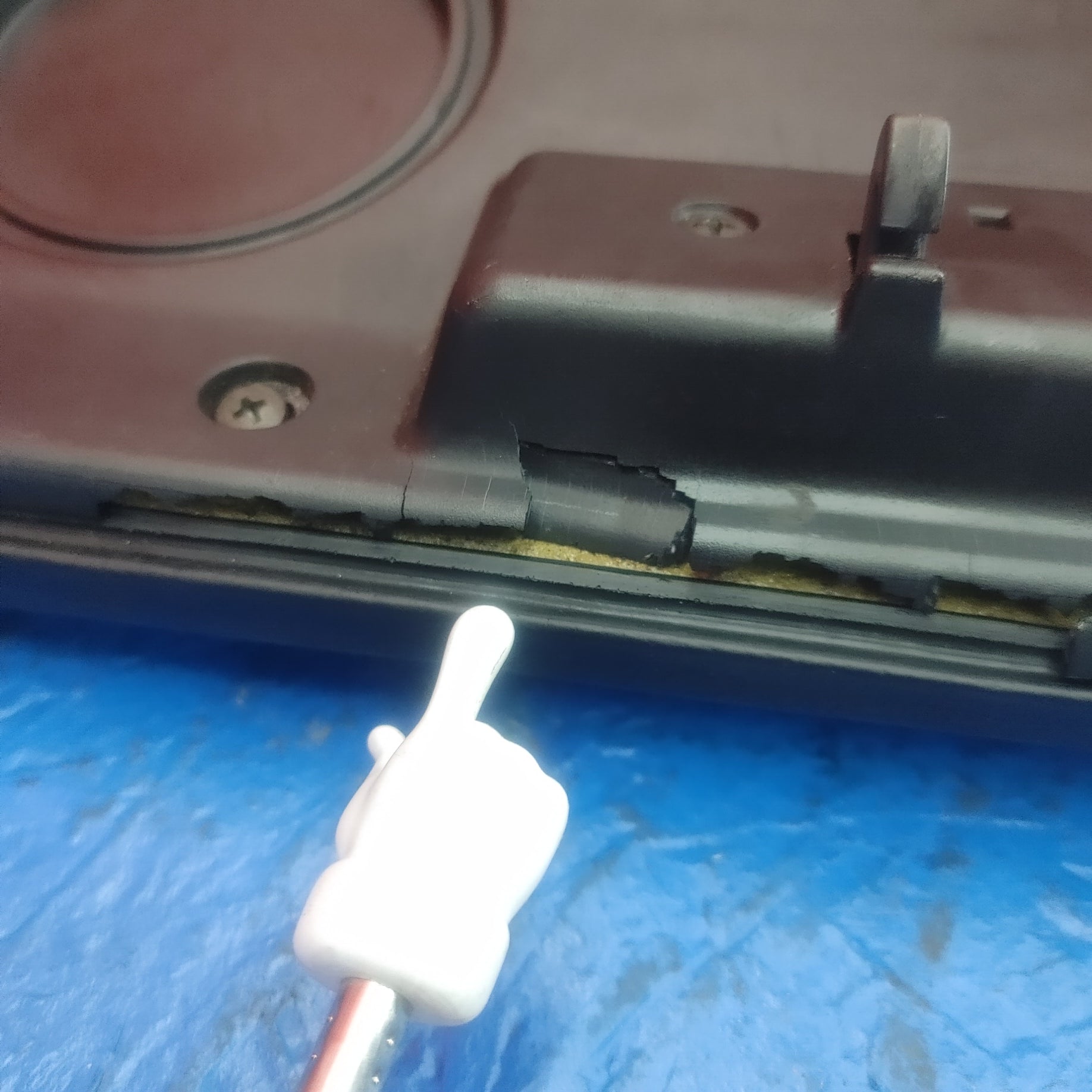 LHD Series 5 Black Glove Box Door  RX7 RX-7 FC S5 FC3S 89 - 91 FC FC3S 13B SH4B16/6 - RX7Parts
