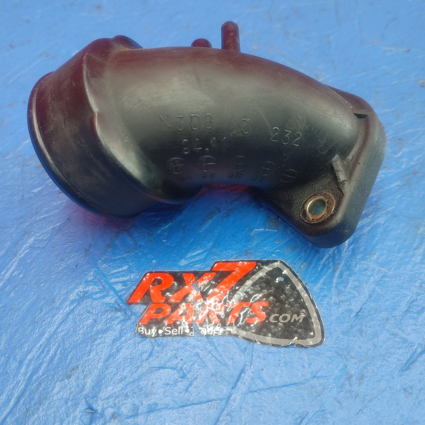LHD, RHD Plastic Turbo Intake Elbow N3D8 13 232 RX7 RX-7 FD FD3S 13B-REW 92 - 02 FD FD3S 13B-REW SH4B16/9 - RX7Parts