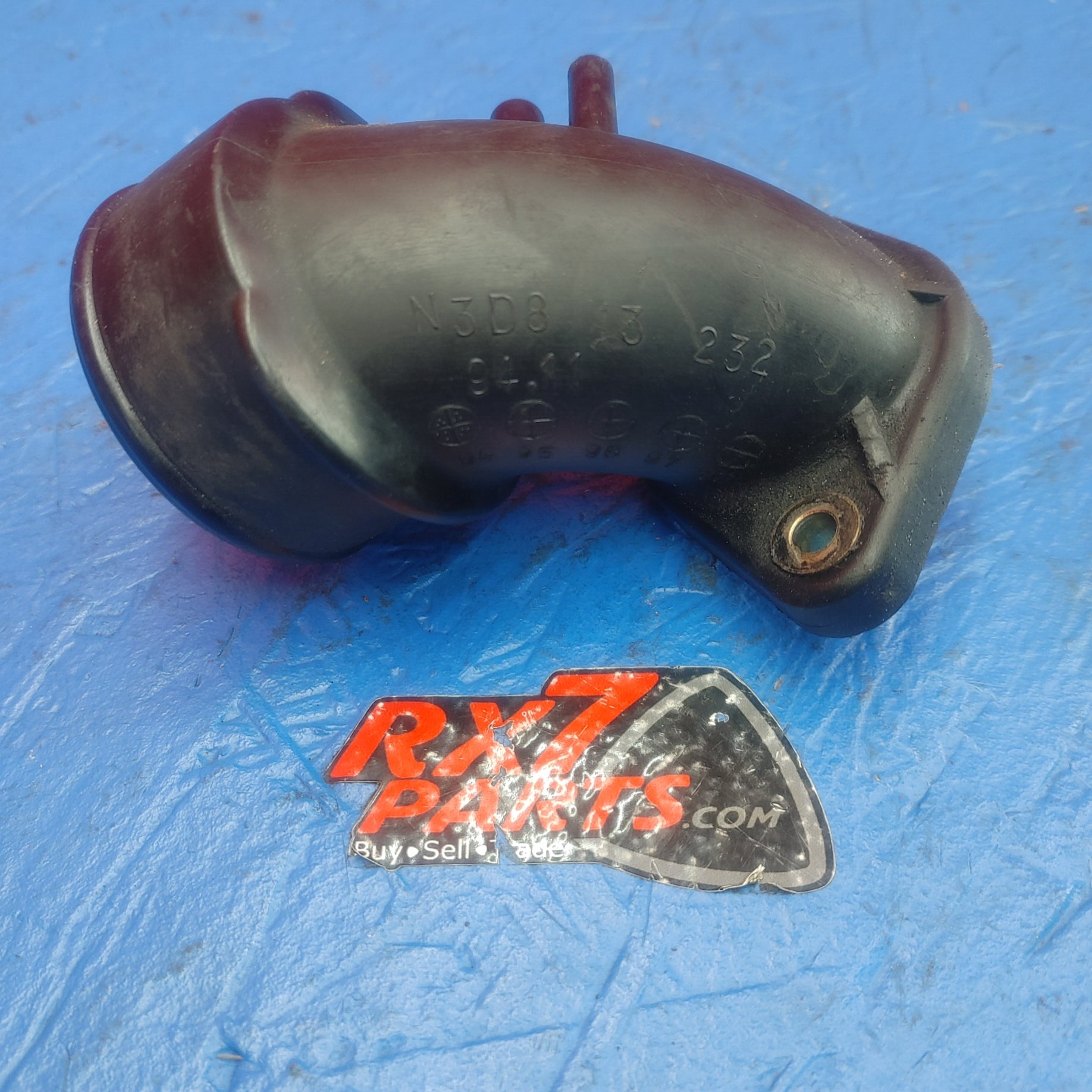 LHD, RHD Plastic Turbo Intake Elbow N3D8 13 232 RX7 RX-7 FD FD3S 13B-REW 92 - 02 FD FD3S 13B-REW SH4B16/9 - RX7Parts