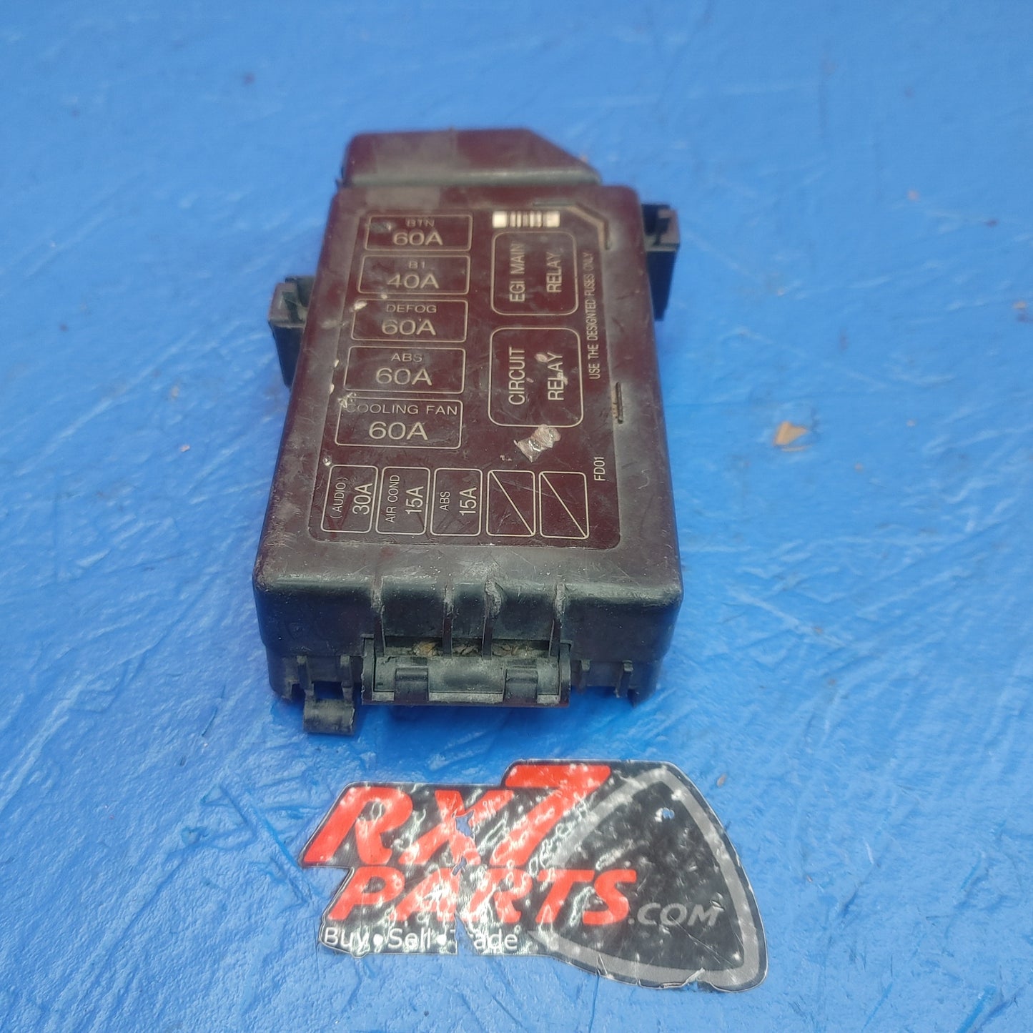 LHD, RHD Engine Bay Fuse Box Lid Cover  RX7 RX-7 FD FD3S 13B-REW 92 - 02 FD FD3S 13B-REW SH4B16/13