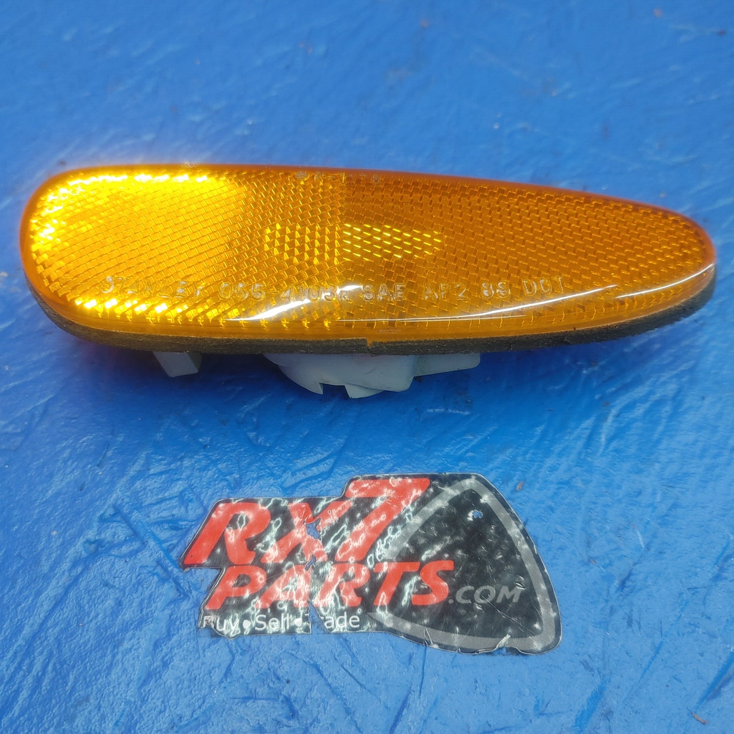 LHD, RHD Front Amber Right Hand Rh Non Illuminating Side Marker Reflector 055 4103 R RX7 RX-7 FD FD3S 13B-REW 92 - 02 FD FD3S 13B-REW SH4B17/19