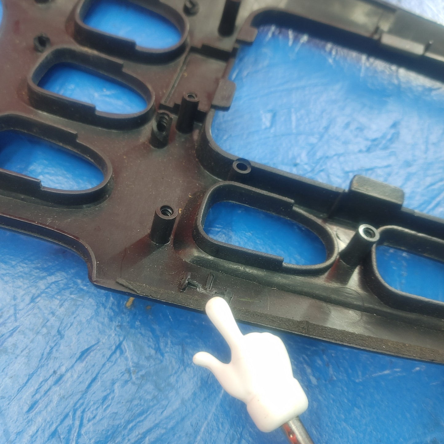 LHD Broken Center Console Shifter Surround Bezel Plastic Trim FD15 90 471 RX7 RX-7 FD FD3S LHD 93 - 95 FD FD3S 13B-REW SH4B23/17