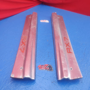 LHD, RHD Aluminum Door Sill Scuff Plates Set Pair  RX7 RX-7 FD FD3S 13B-REW 92 - 02 FD FD3S 13B-REW SH4B23/18