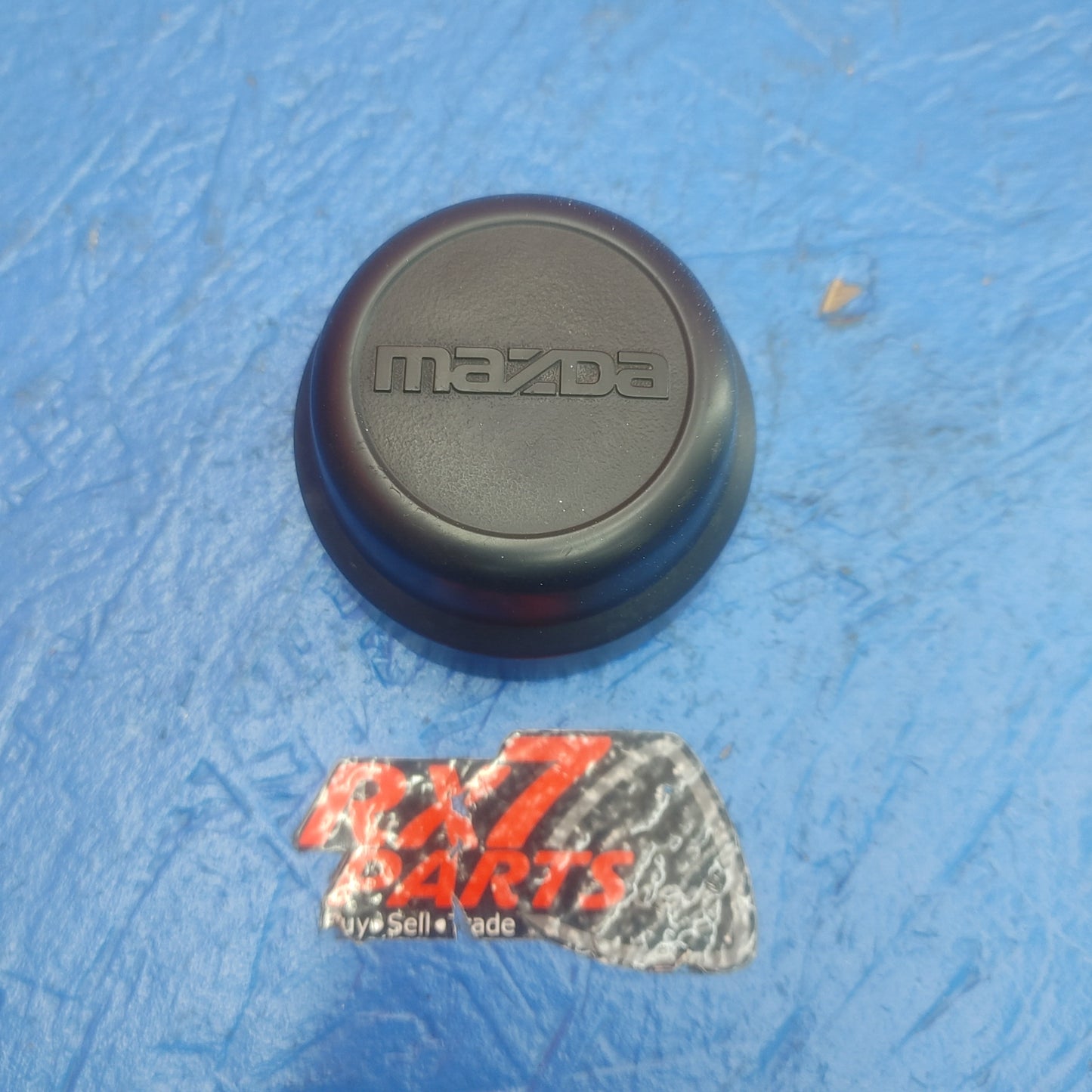 LHD, RHD Oem 15 Inch Steel Wheel Black Center Cap  FB02 91 191 RX7 RX-7 FC S4 FC3S 86 - 88 FC FC3S 13B SH5B3/12