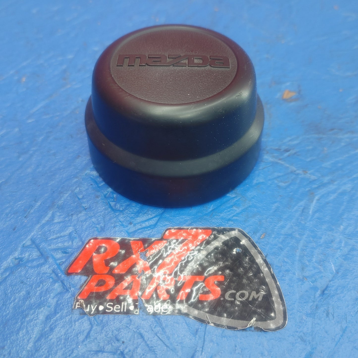 LHD, RHD Oem 15 Inch Steel Wheel Black Center Cap  FB02 91 191 RX7 RX-7 FC S4 FC3S 86 - 88 FC FC3S 13B SH5B3/12