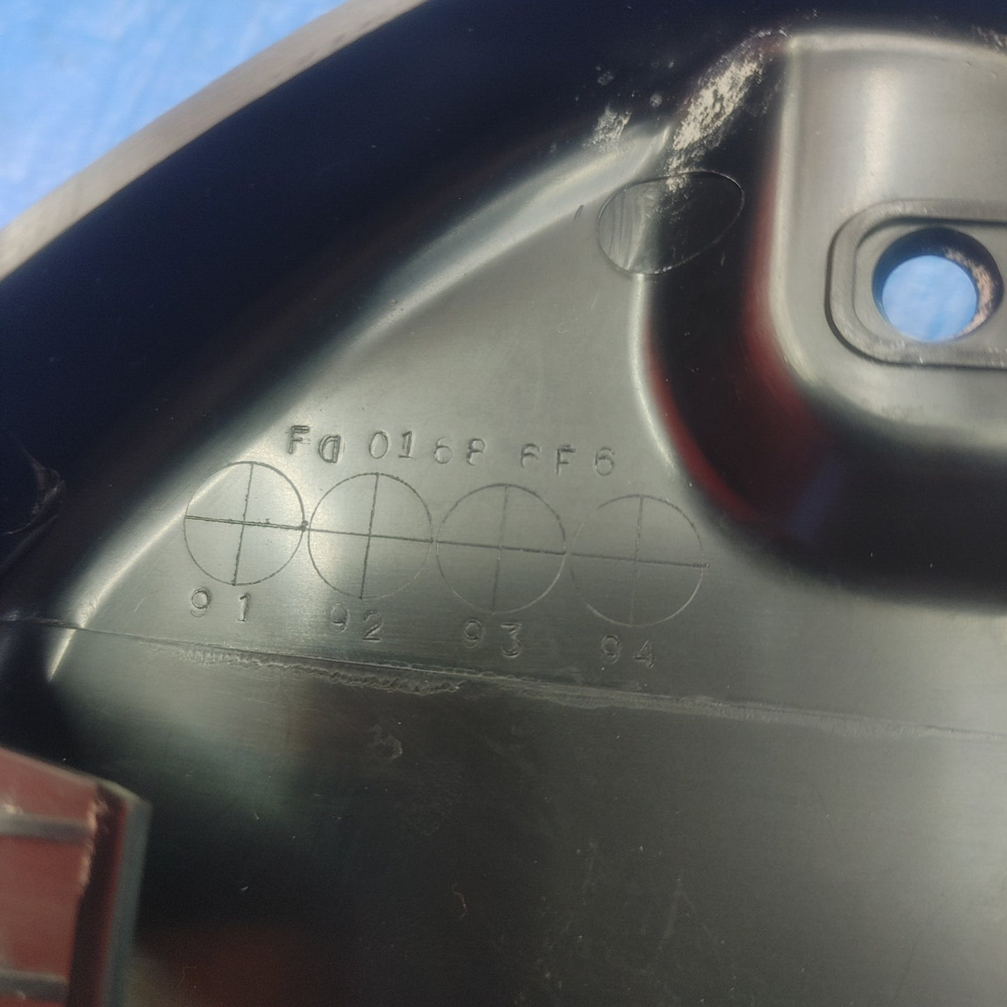 LHD, RHD Lhd Black Trunk Release Cover FD01 68 FF6 RX7 RX-7 FD FD3S LHD 93 - 95 FD FD3S 13B-REW SH5B3/37 - RX7Parts