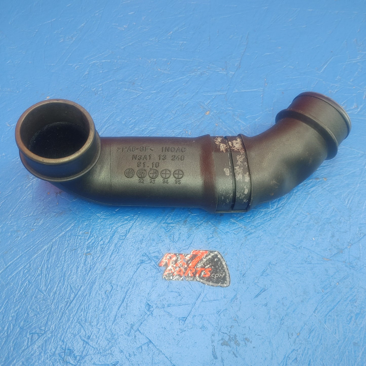 LHD, RHD Intake Air Duct Crossover Pipe N3A1 13 240 RX7 RX-7 FD FD3S 13B-REW 92 - 02 FD FD3S 13B-REW SH5B6/13 - RX7Parts