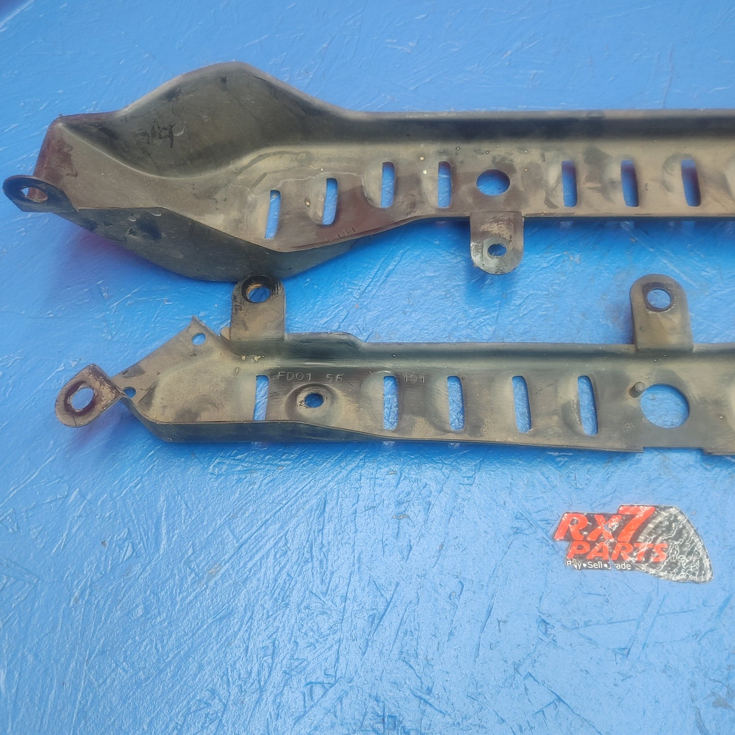 Oem Under Body Fuel Line Cover Set  FD01 56 181 FD01 56 191 RX7 RX-7 FD FD3S 13B-REW 92 - 02 FD FD3S 13B-REW S4B0/426 - RX7Parts