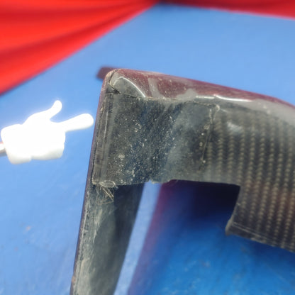 Authentic Leg Sports Carbon Fiber Rear Side Deflector  RX7 RX-7 FD FD3S 13B-REW 92 - 02 FD FD3S 13B-REW S4B0/457 - RX7Parts