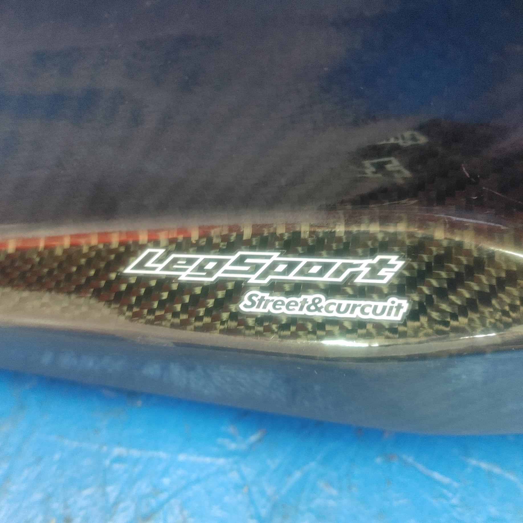 Authentic Leg Sports Carbon Fiber Rear Side Deflector  RX7 RX-7 FD FD3S 13B-REW 92 - 02 FD FD3S 13B-REW S4B0/457 - RX7Parts