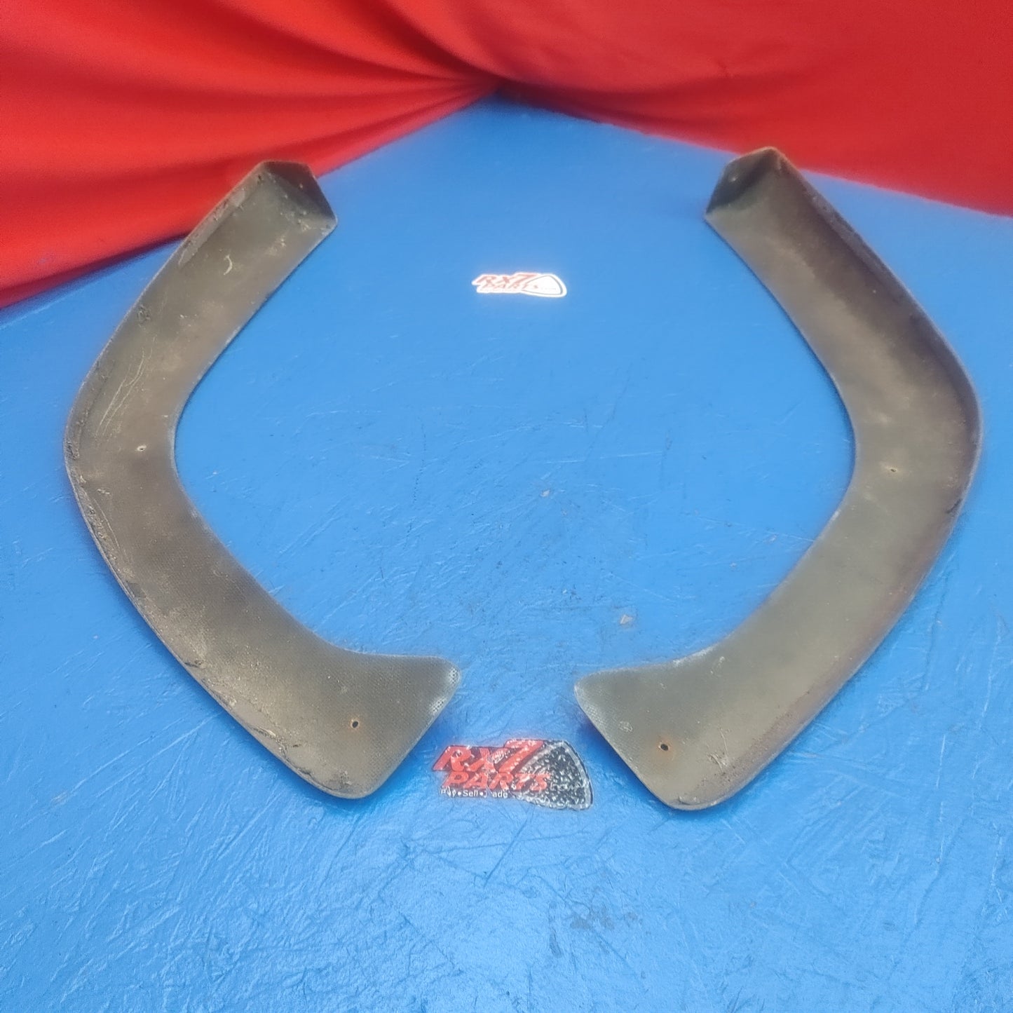 LHD, RHD Carbon Fiber Bumper Lip Extensions  RX7 RX-7 FD FD3S 13B-REW 92 - 02 FD FD3S 13B-REW S4B0/453 - RX7Parts