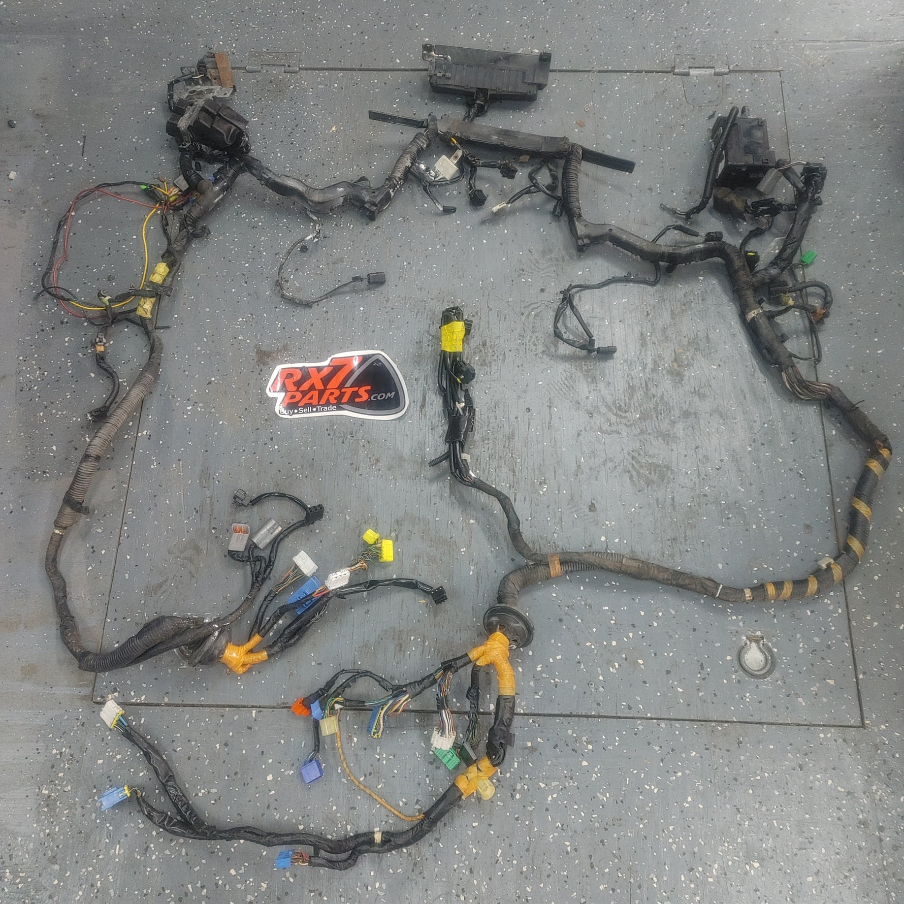 LHD, RHD Front U Horse Shoe Chassis Wiring Harness  RX7 RX-7 FD FD3S 13B-REW 92 - 02 FD FD3S 13B-REW S4B0/465W - RX7Parts
