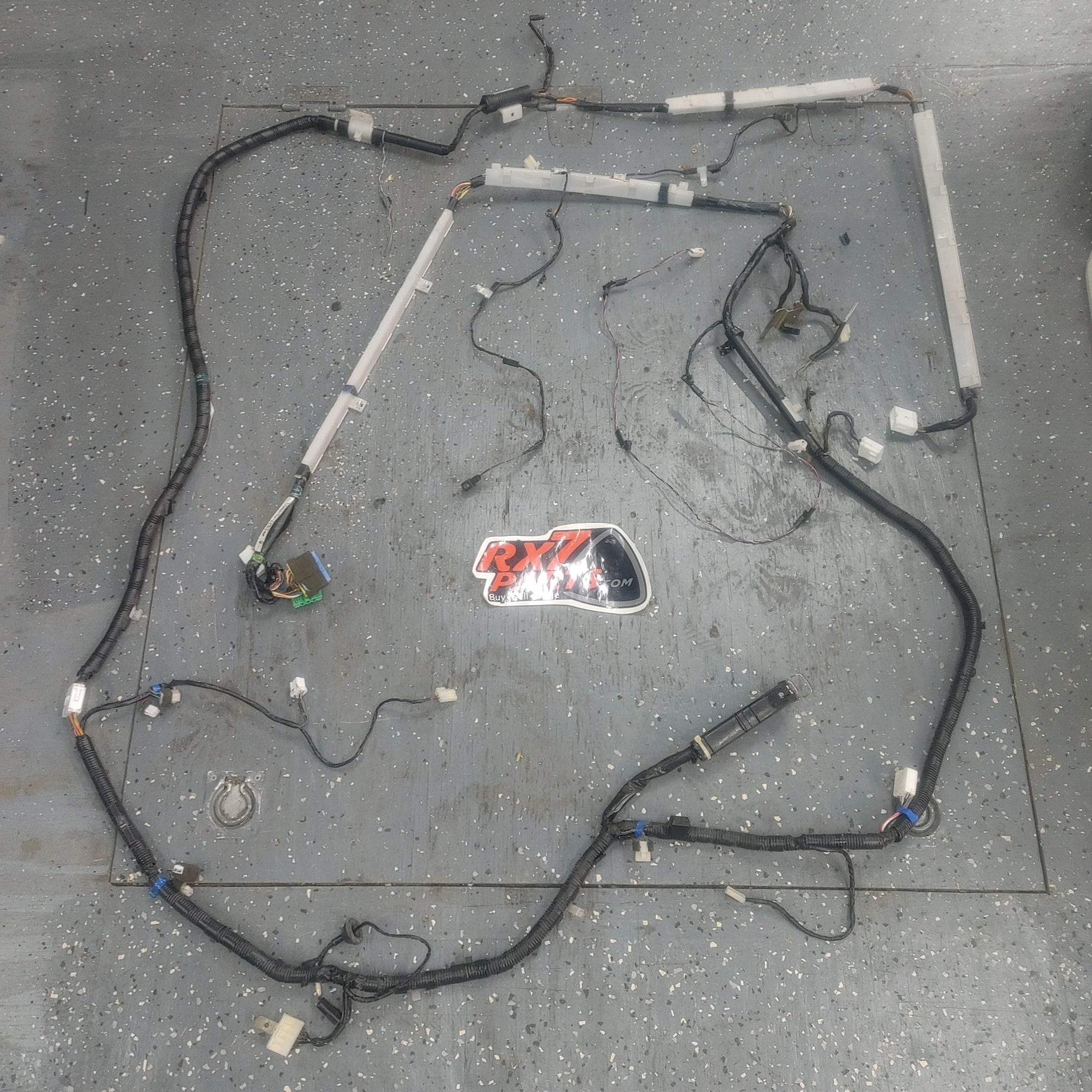 LHD, RHD Complete Rear Section Left And Right Chassis Wire Wiring Harness  RX7 RX-7 FD FD3S 13B-REW 92 - 02 FD FD3S 13B-REW S4B0/466W - RX7Parts