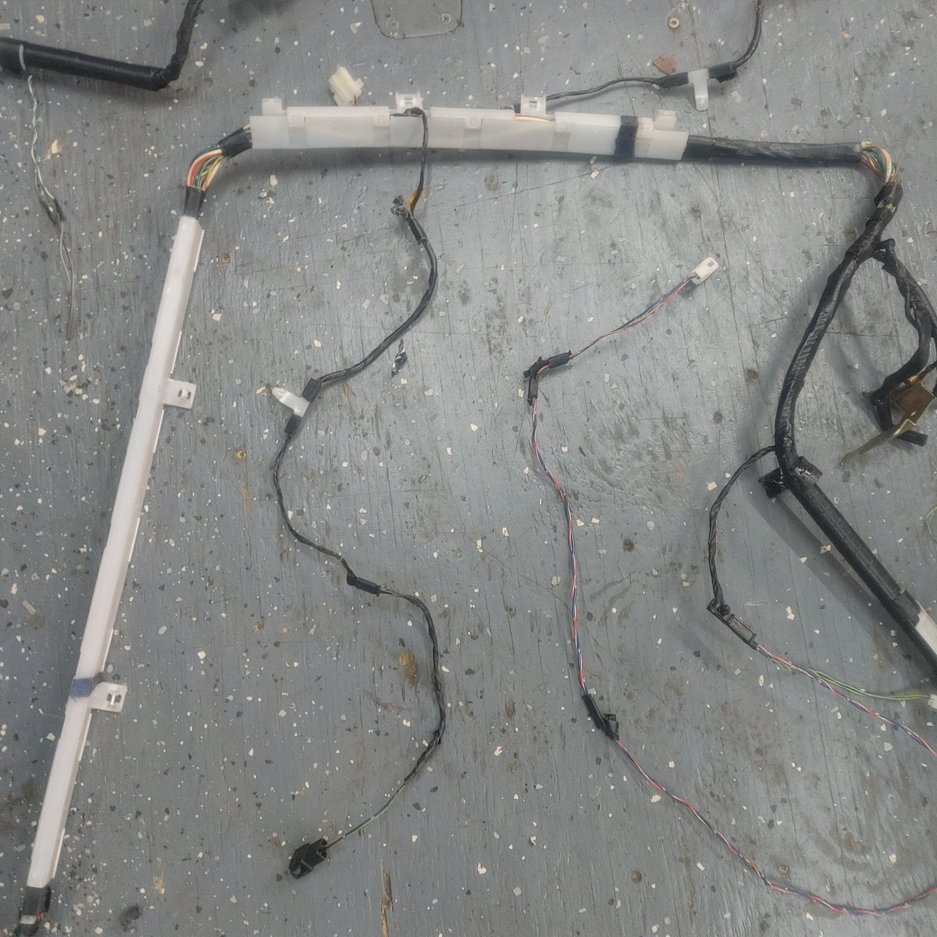 LHD, RHD Complete Rear Section Left And Right Chassis Wire Wiring Harness  RX7 RX-7 FD FD3S 13B-REW 92 - 02 FD FD3S 13B-REW S4B0/466W - RX7Parts