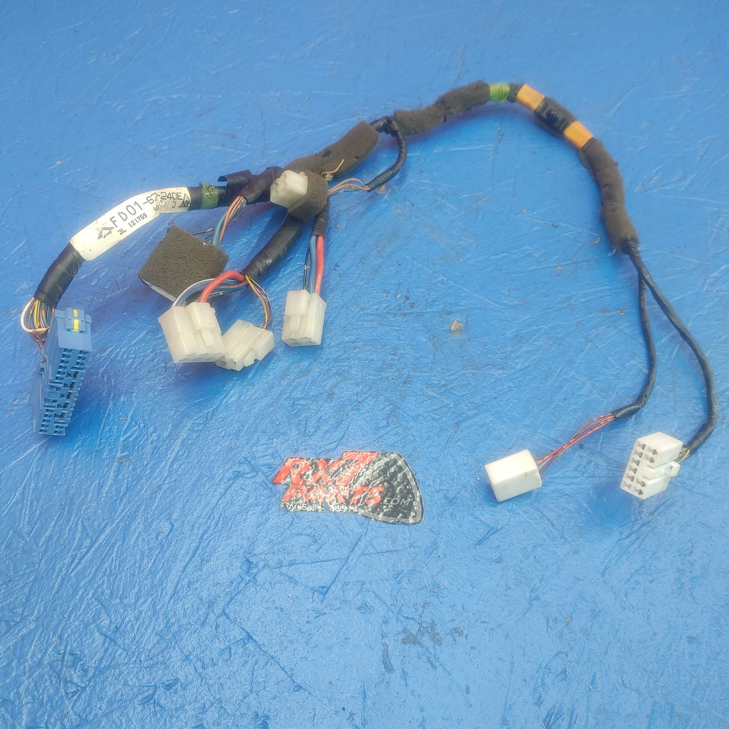 LHD, RHD Hvac Ac Air Conditioning Wire Harness Logical Control FD01-67-240E RX7 RX-7 FD FD3S 13B-REW 92 - 02 FD FD3S 13B-REW SH5B10/11 - RX7Parts
