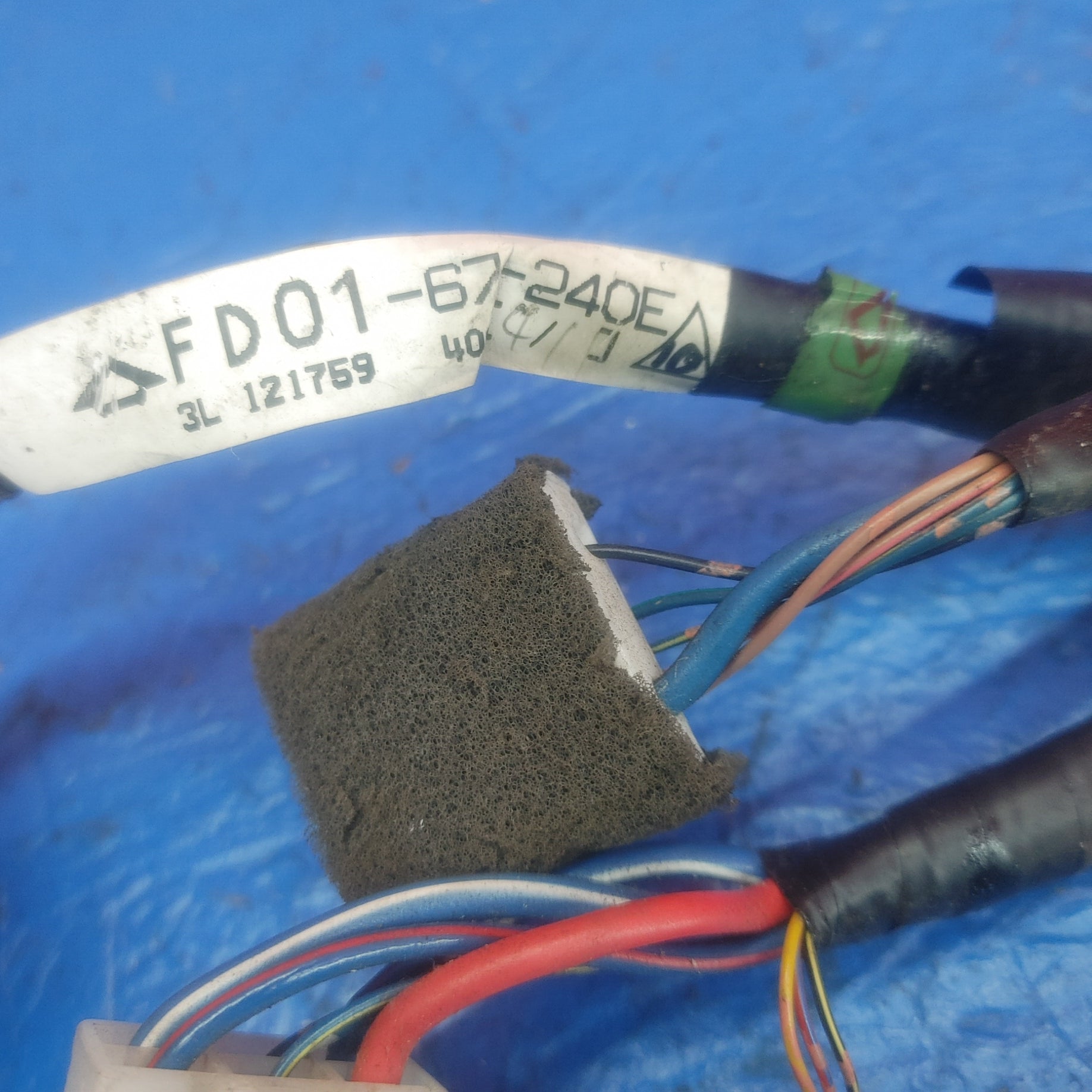 LHD, RHD Hvac Ac Air Conditioning Wire Harness Logical Control FD01-67-240E RX7 RX-7 FD FD3S 13B-REW 92 - 02 FD FD3S 13B-REW SH5B10/11 - RX7Parts