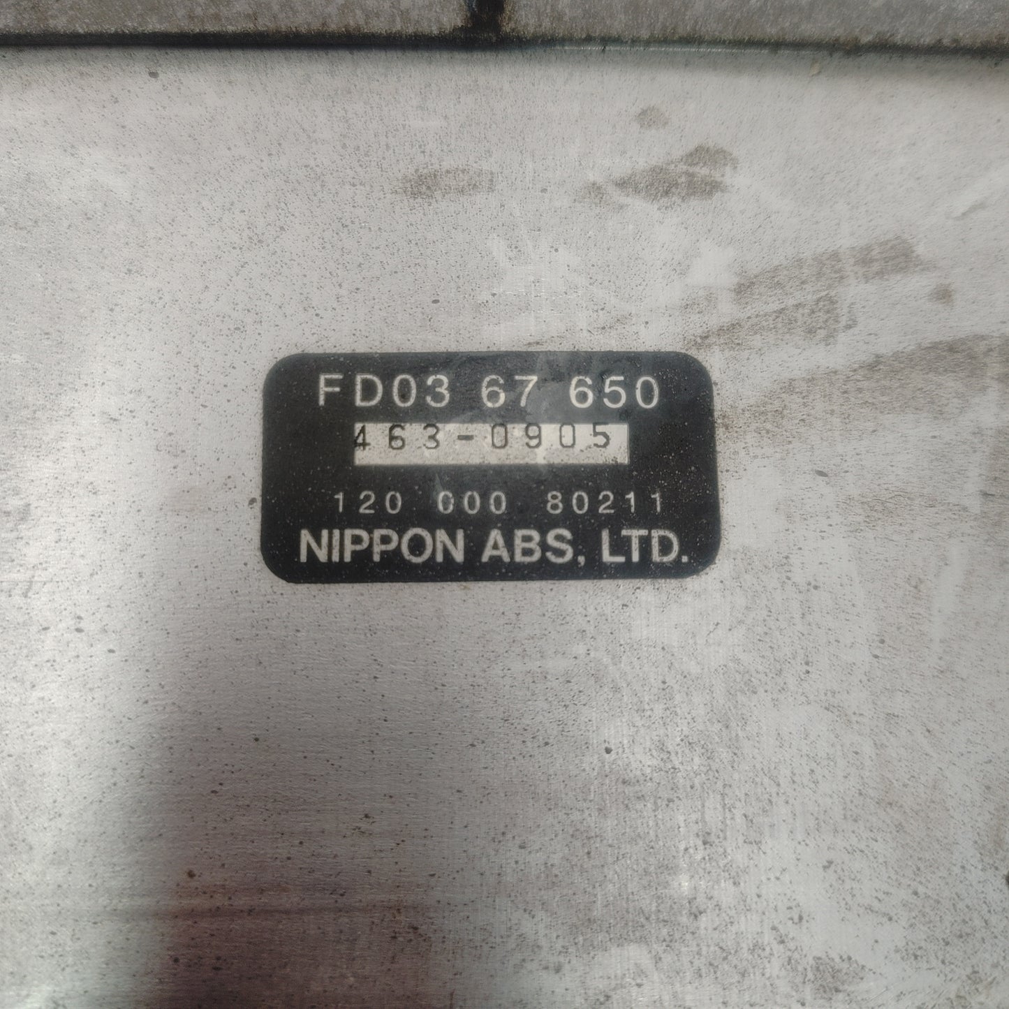 LHD, RHD Abs Control Module FD01 67 650 RX7 RX-7 FD FD3S 13B-REW 92 - 02 FD FD3S 13B-REW SH5B12/14
