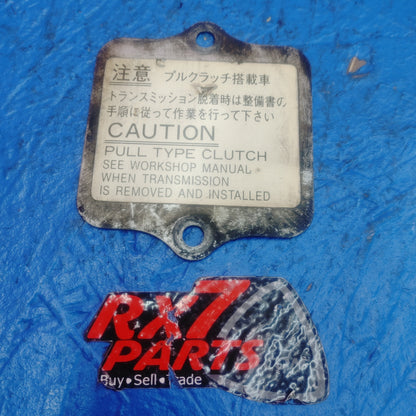 LHD, RHD Transmission Inspection Cover N315 16 111 RX7 RX-7 FD FD3S 13B-REW 92 - 02 FD FD3S 13B-REW SH5B16/14
