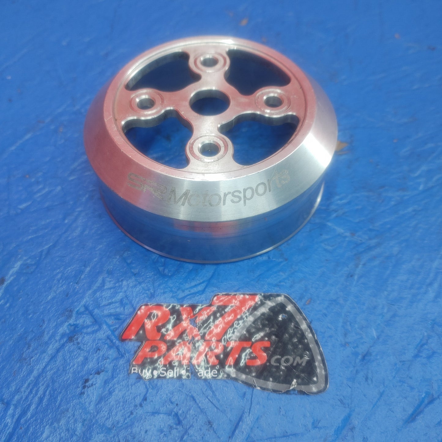 LHD, RHD Sr Motorsports Aluminum Water Pump Pulley  RX7 RX-7 FD FD3S 13B-REW 92 - 02 FD FD3S 13B-REW SH5B17/12