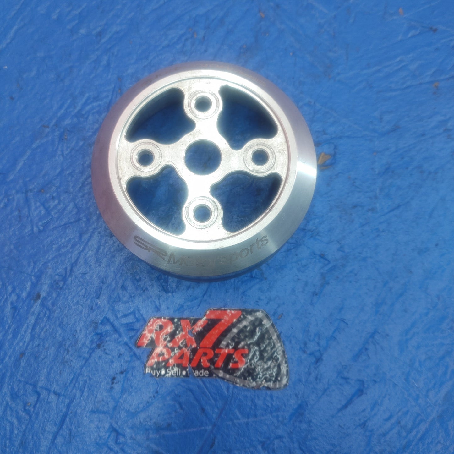 LHD, RHD Sr Motorsports Aluminum Water Pump Pulley  RX7 RX-7 FD FD3S 13B-REW 92 - 02 FD FD3S 13B-REW SH5B17/12