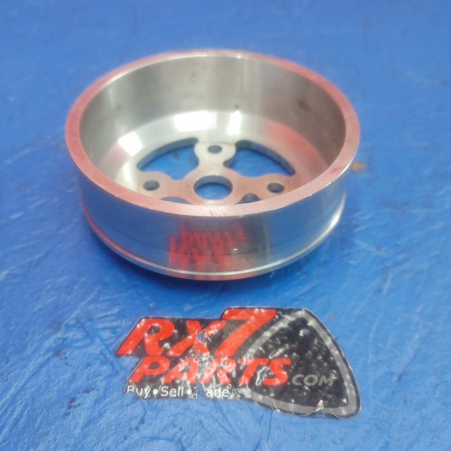 LHD, RHD Sr Motorsports Aluminum Water Pump Pulley  RX7 RX-7 FD FD3S 13B-REW 92 - 02 FD FD3S 13B-REW SH5B17/12
