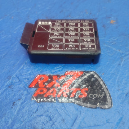 LHD, RHD Interior Fuse Box Lid Cover  RX7 RX-7 FD FD3S 13B-REW 92 - 02 FD FD3S 13B-REW SH5B17/14
