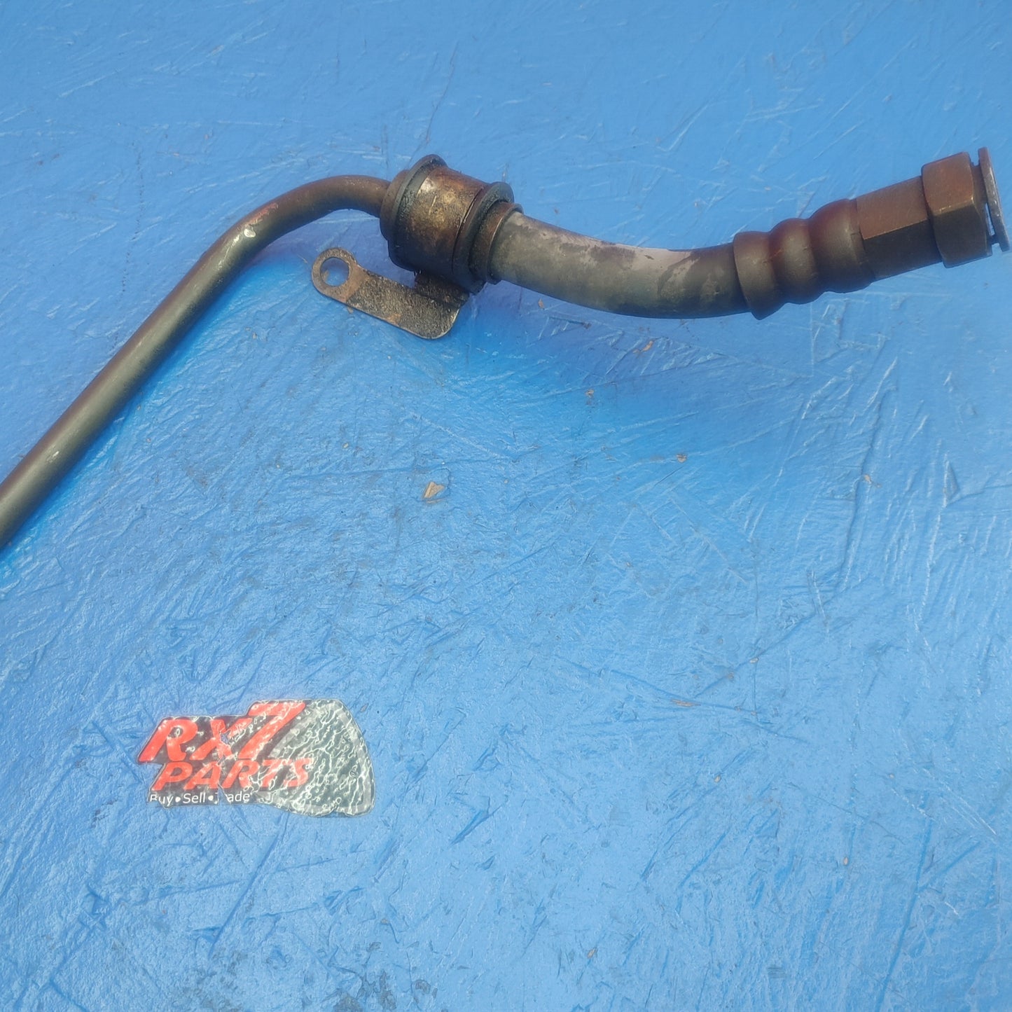 LHD, RHD Main Oil Feed Line From Filter Housing To Cooler  RX7 RX-7 FD FD3S 13B-REW 92 - 02 FD FD3S 13B-REW SH5B17/34