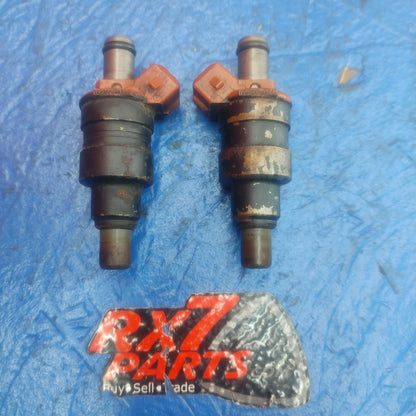 LHD, RHD Series 4 Non Turbo Genuine Oem Fuel Injector Pair  195500 1350 RX7 RX-7 FC S4 FC3S 86 - 88 FC FC3S 13B SH5B21/11