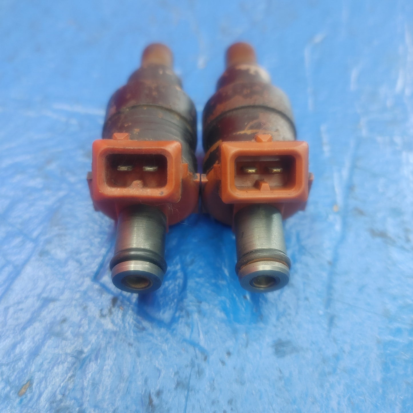 LHD, RHD Series 4 Non Turbo Genuine Oem Fuel Injector Pair  195500 1350 RX7 RX-7 FC S4 FC3S 86 - 88 FC FC3S 13B SH5B21/11