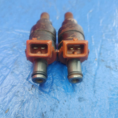 LHD, RHD Series 4 Non Turbo Genuine Oem Fuel Injector Pair  195500 1350 RX7 RX-7 FC S4 FC3S 86 - 88 FC FC3S 13B SH5B21/11