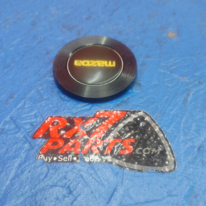 LHD, RHD Mazda Steering Wheel Horn Button For 2 Spoke Steering Wheel  RX7 RX-7 FC S4 FC3S 86 - 88 FC FC3S 13B SH6B2/25