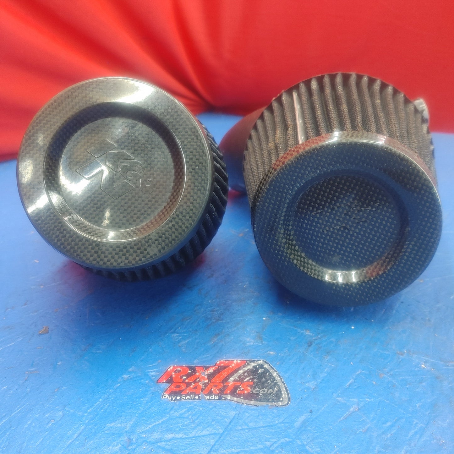 LHD, RHD M'S Intake Kit With Carbon Fiber K&N Filters   RX7 RX-7 FD FD3S 13B-REW 92 - 02 FD FD3S 13B-REW SH6B10/1
