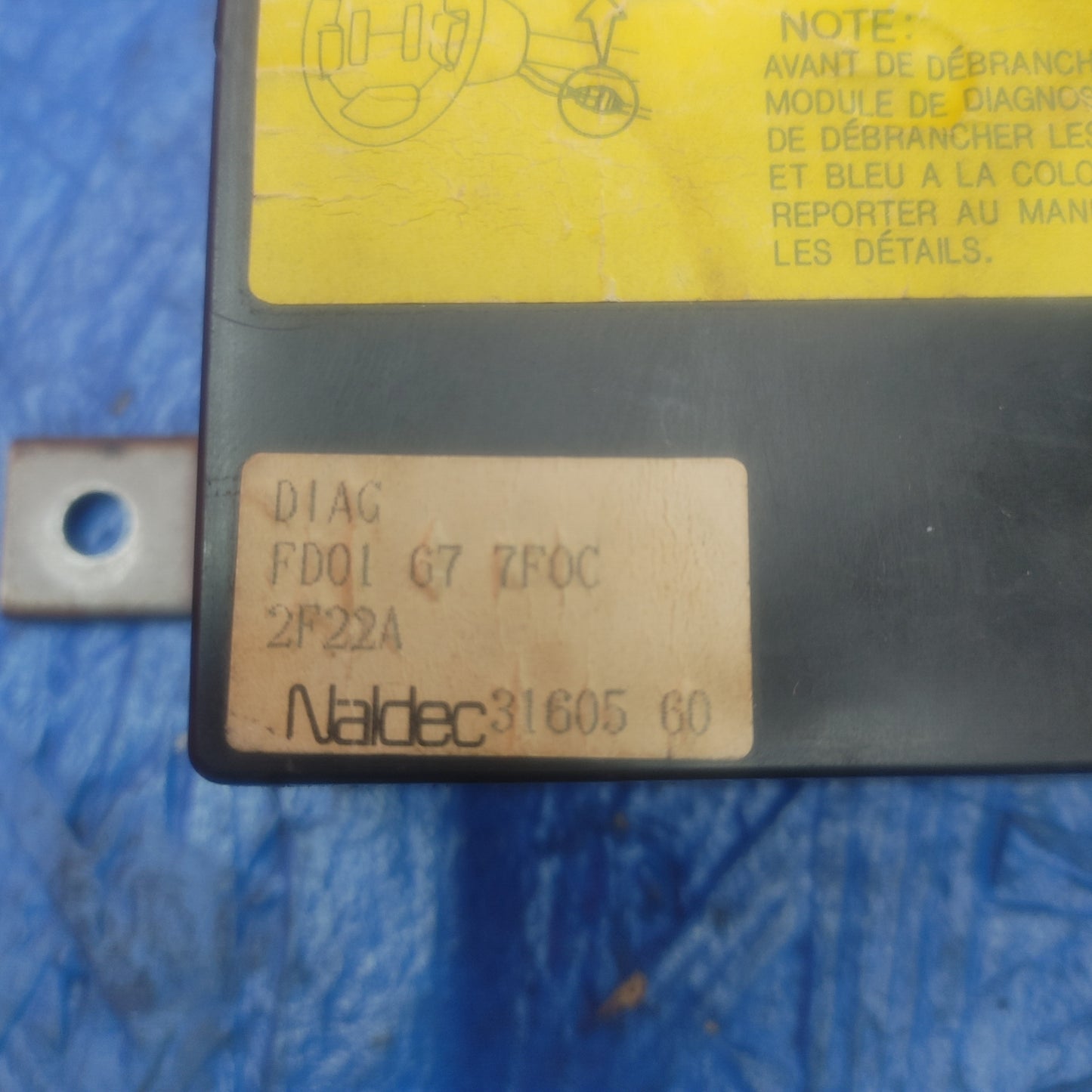 LHD, RHD Diagnostics Unit Module FD01 67 7F0C RX7 RX-7 FD FD3S 13B-REW 92 - 02 FD FD3S 13B-REW SH6B11/3