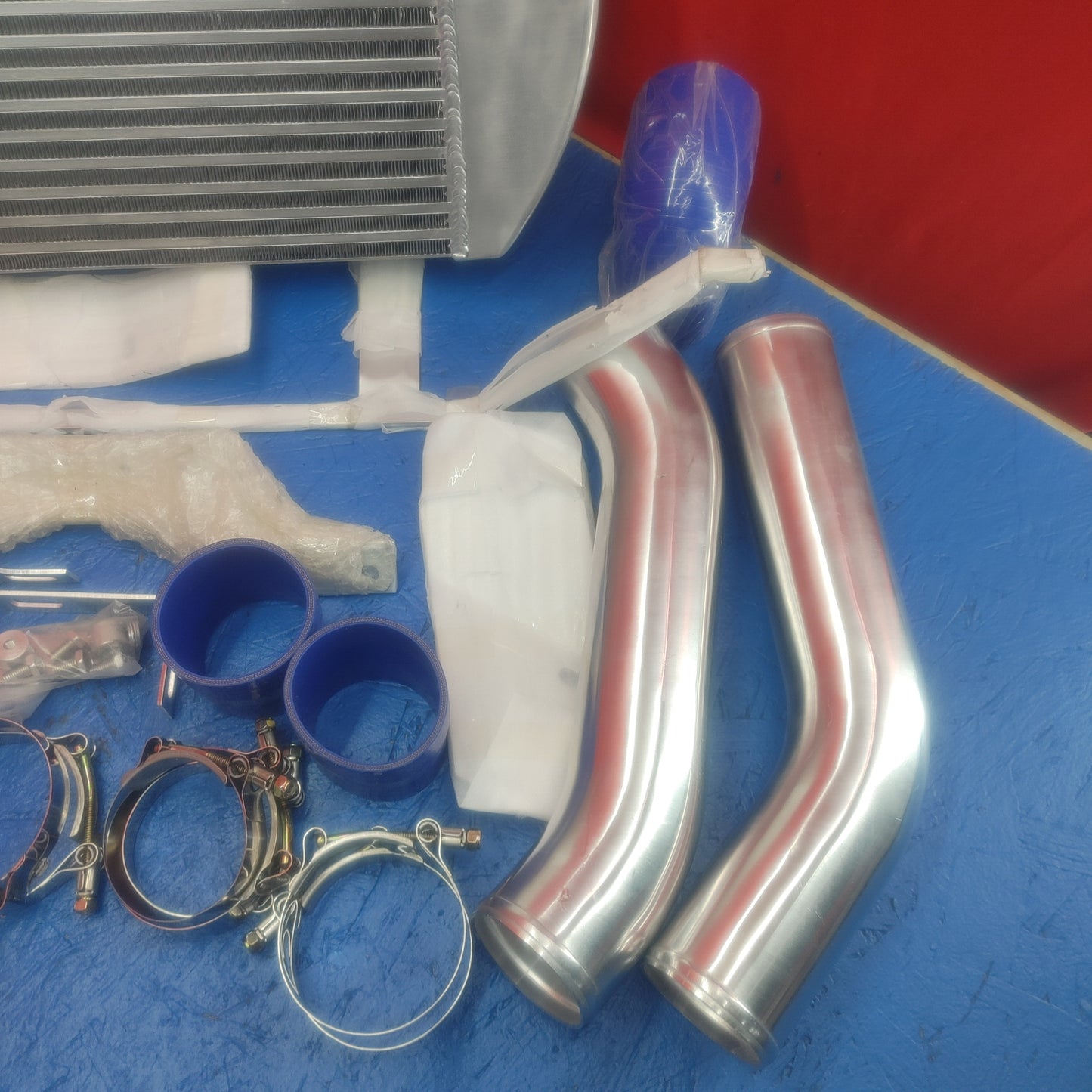 LHD, RHD Cx Racing Front Mount Intercooler Kit With Bov KIT FD IC8 IC0008 BOV009 RX7 RX-7 FD FD3S 13B-REW 92 - 02 FD FD3S 13B-REW S4B0/506
