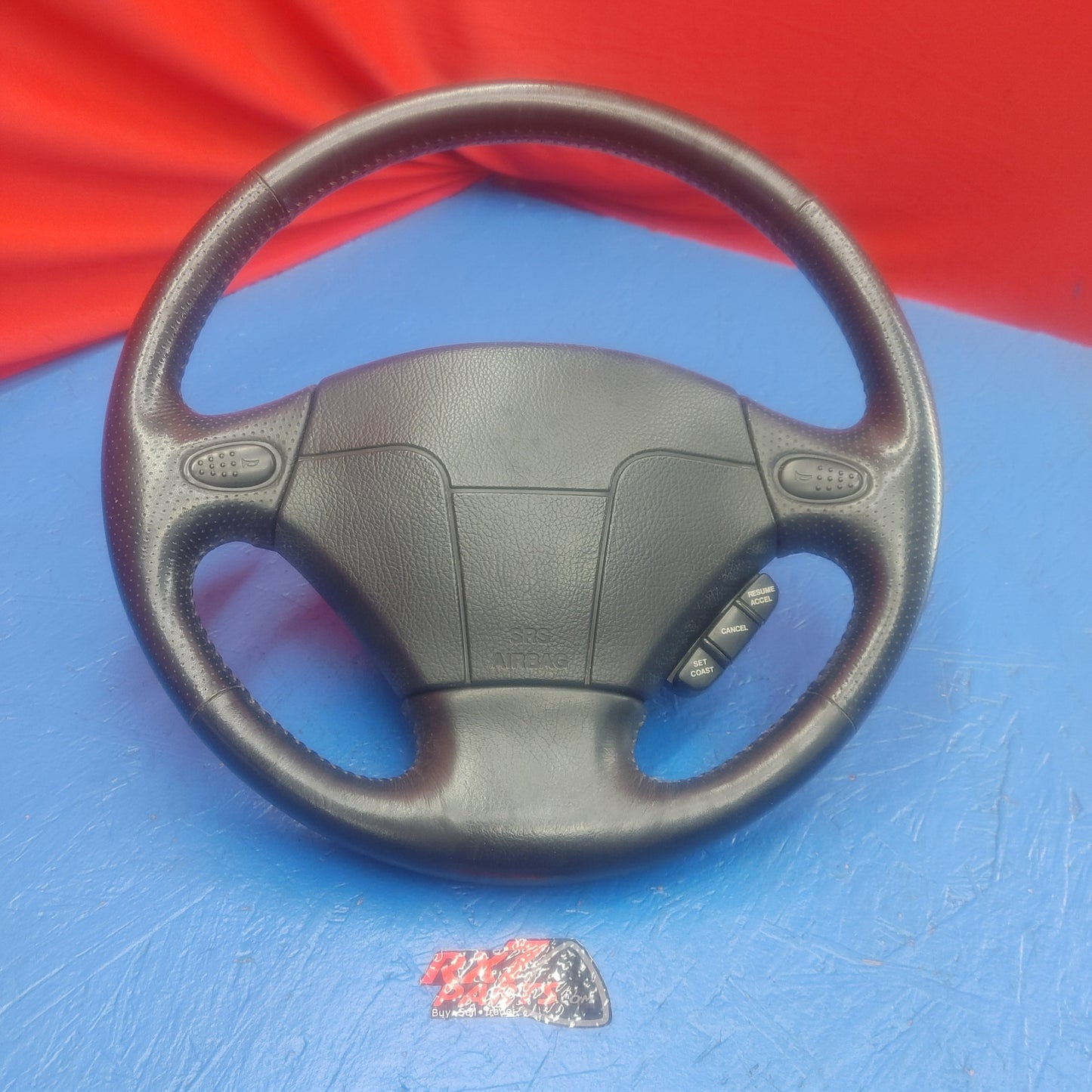 LHD, RHD Oem Steering Wheel With Cruise Control Switch  RX7 RX-7 FD FD3S 13B-REW 92 - 02 FD FD3S 13B-REW S4B0/507