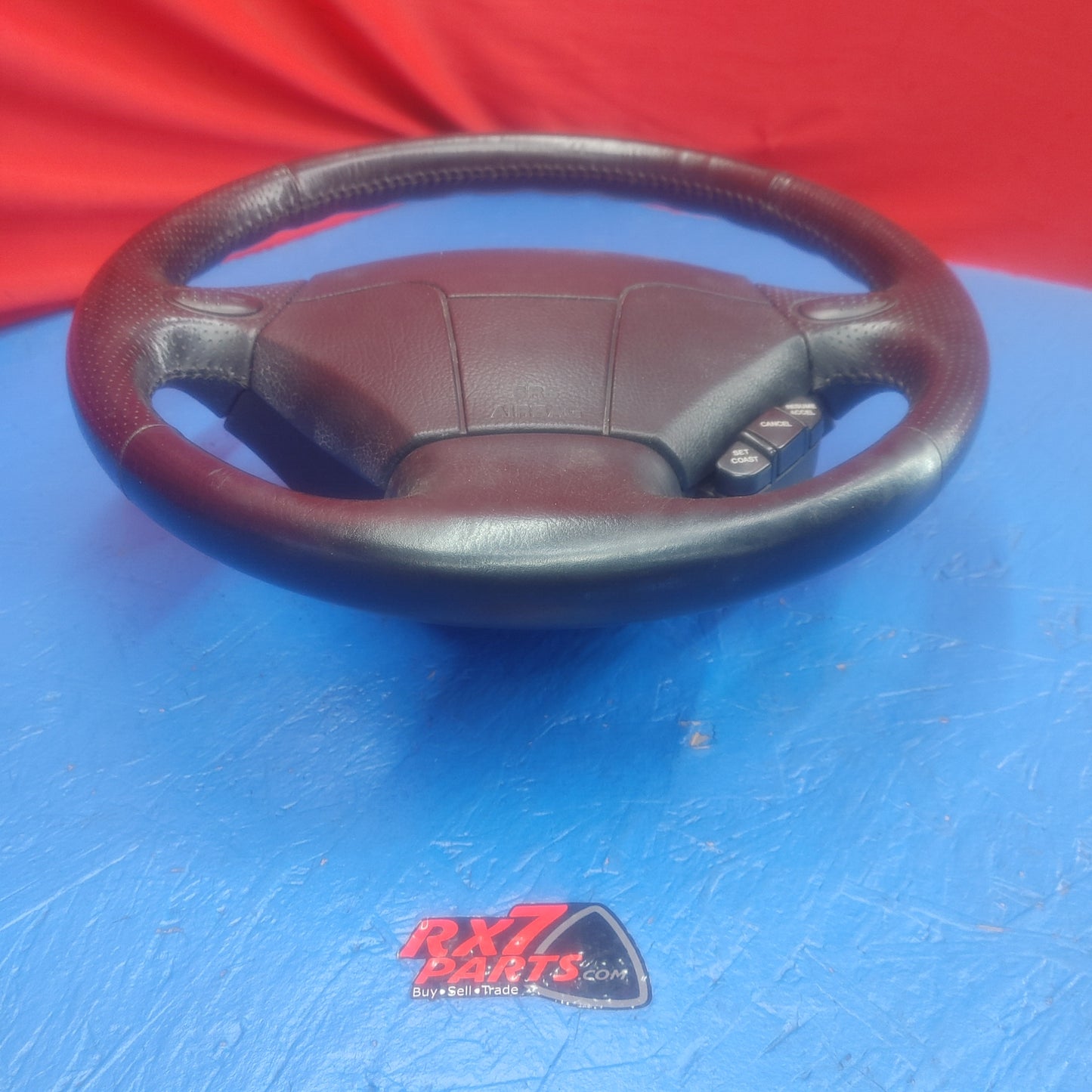 LHD, RHD Oem Steering Wheel With Cruise Control Switch  RX7 RX-7 FD FD3S 13B-REW 92 - 02 FD FD3S 13B-REW S4B0/507