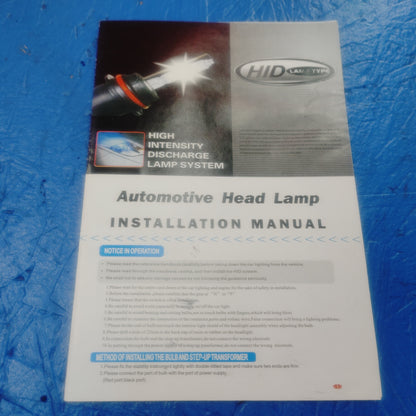 LHD, RHD Hid Headlight Kit H4-3 12000K    SH6B17/17