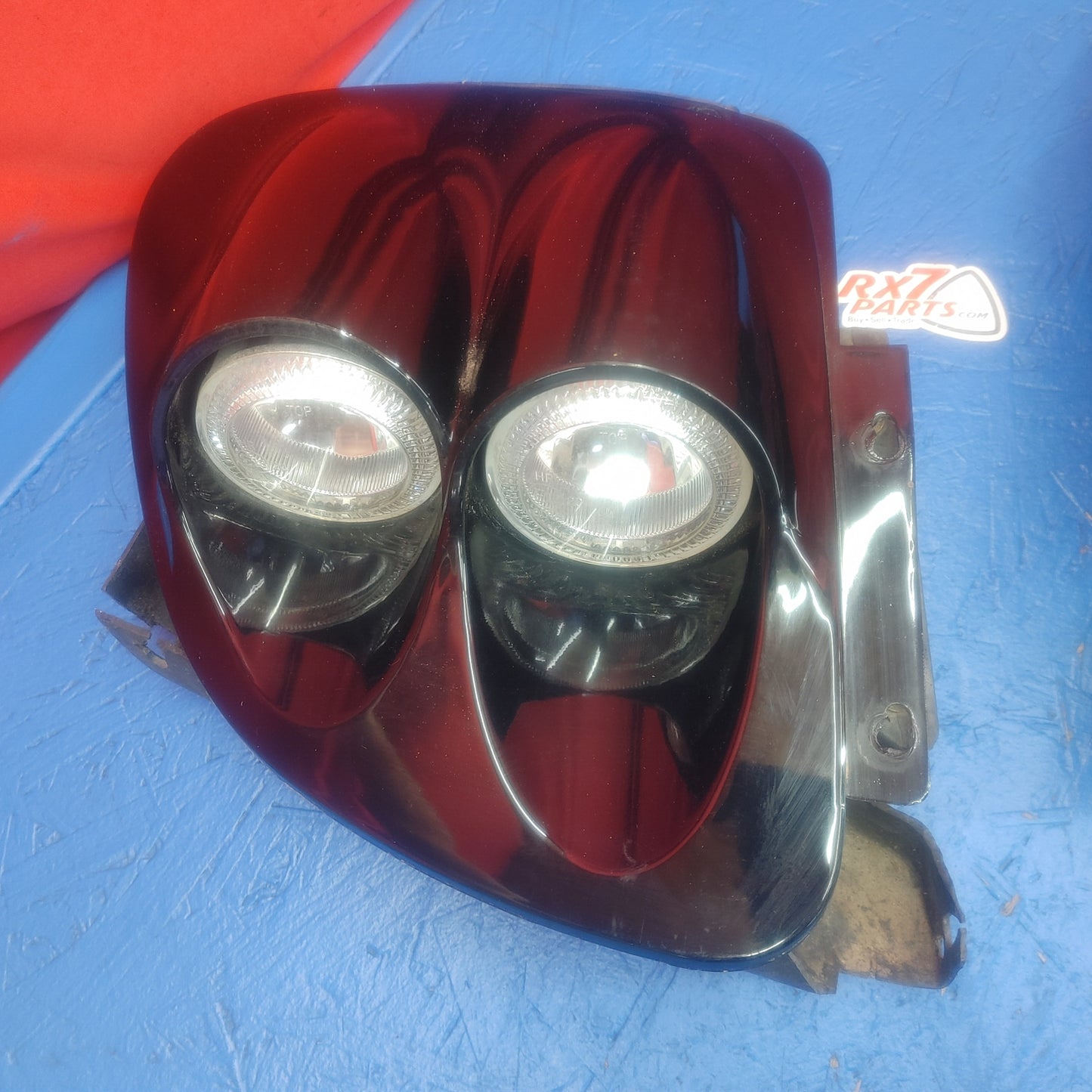 LHD, RHD Re Style Frogeye Frog Eye Headlights Set Pair  RX7 RX-7 FD FD3S 13B-REW 92 - 02 FD FD3S 13B-REW S4B0/509