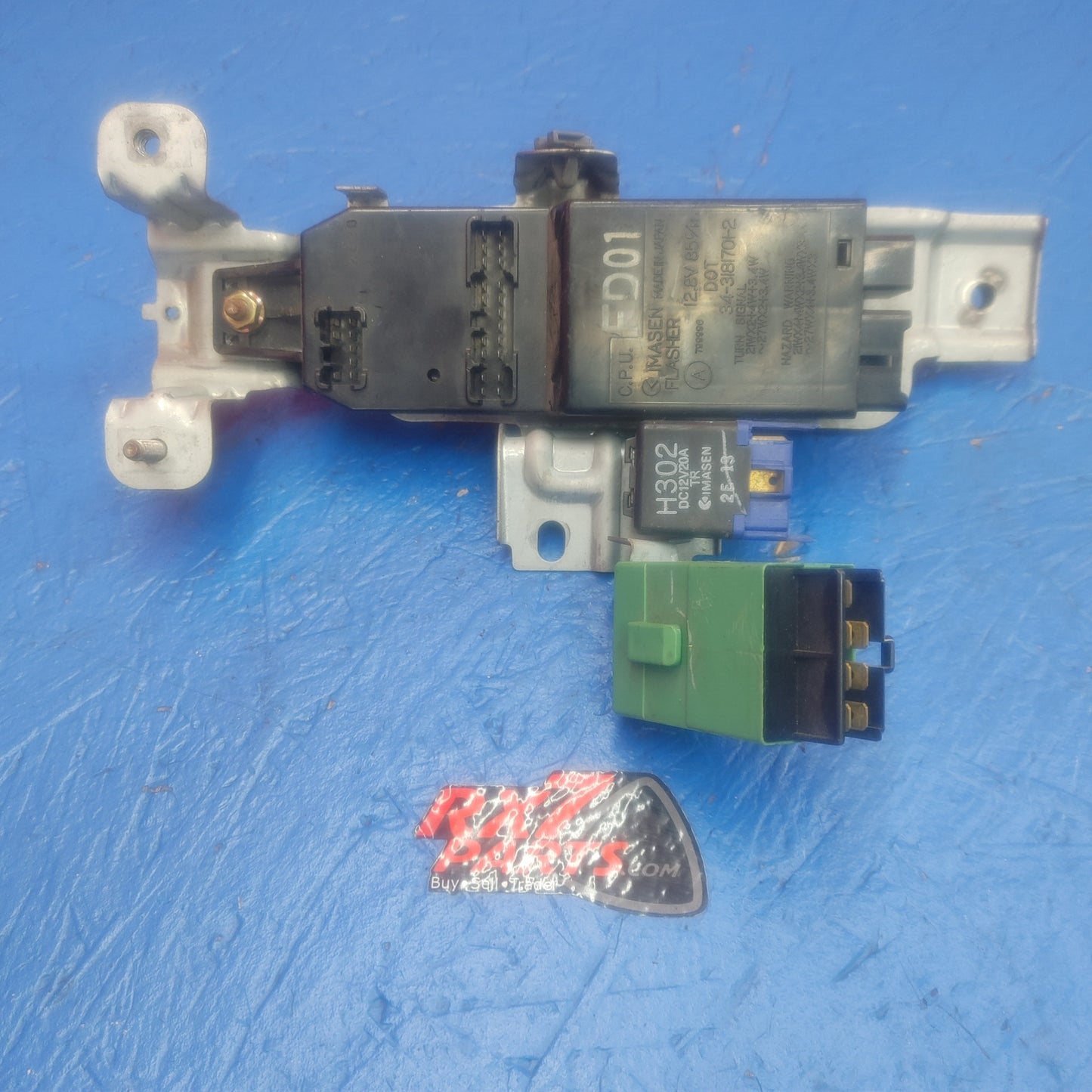 LHD, RHD Flasher Cpu With Relay Bracket Holder (Complete Assembly Minus Cruise Control Cpu)  RX7 RX-7 FD FD3S 13B-REW 92 - 02 FD FD3S 13B-REW SH7B2/15