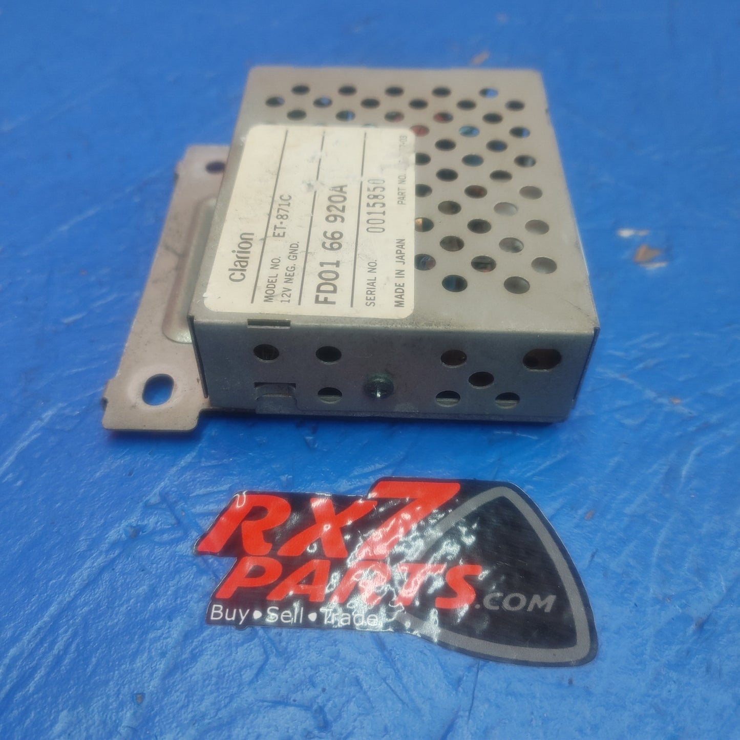 LHD, RHD Clarion Amp FD01 66 920A RX7 RX-7 FD FD3S 13B-REW 92 - 02 FD FD3S 13B-REW SH7B2/20