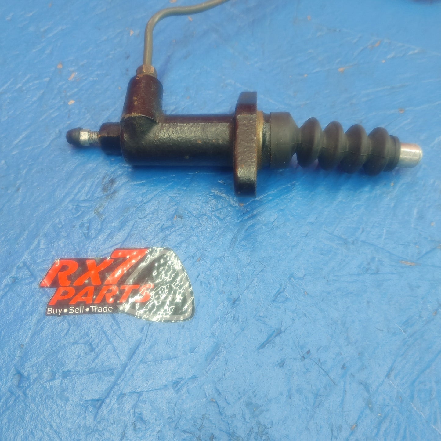 LHD, RHD Clutch Slave Cylinder With Braided Clutch Line  RX7 RX-7 FD FD3S 13B-REW 92 - 02 FD FD3S 13B-REW SH7B2/27