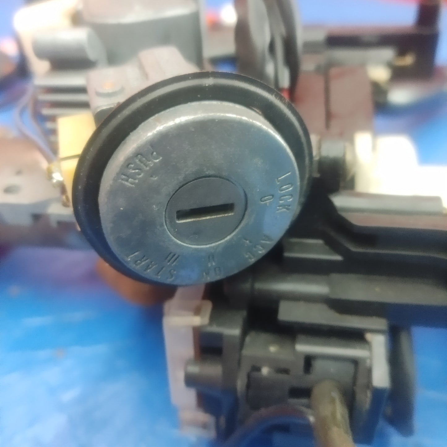 LHD, RHD Steering Column With Ignition, Wiper And Indicator Switch Stalk And Clock Spring   RX7 RX-7 FD FD3S LHD 93 - 95 FD FD3S 13B-REW S4B0/516