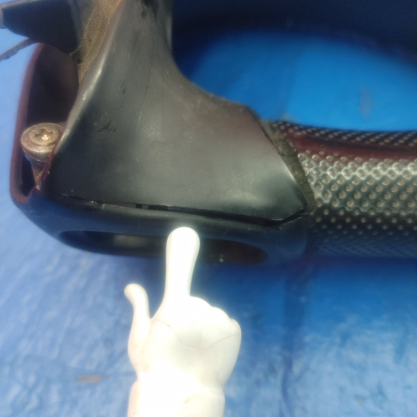 LHD, RHD Door Plastic Textured Handle FD01 69 44X RX7 RX-7 FD FD3S LHD 93 - 95 FD FD3S 13B-REW SH7B4/2