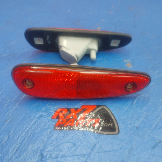 LHD, RHD Pair Set Side Jdm Non Illuminated Markers  RX7 RX-7 FD FD3S 13B-REW 92 - 02 FD FD3S 13B-REW SH7B4/8